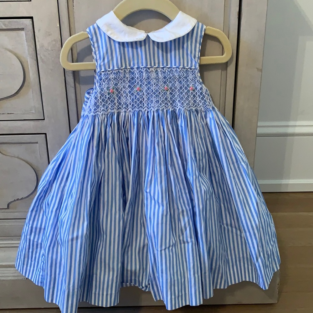 Beautiful Smocked Ralph Lauren Dress and Bloomers